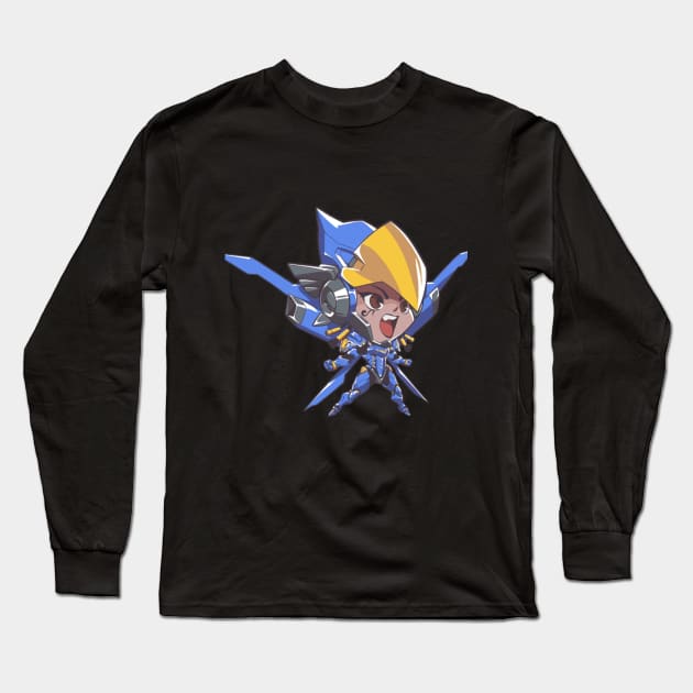 Pharah cute spray tee Long Sleeve T-Shirt by Rumiho